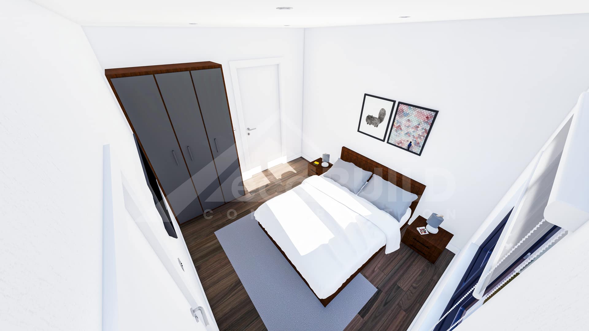 1 Bed A1 - 5.0m x 5.9m - Image 9