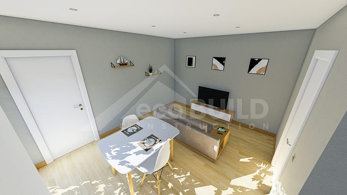 1 Bed D1 - 8.0m x 4.4m - Image 9