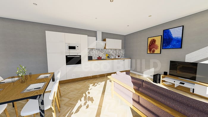 1 Bed F1 - 9.0m x 4.5m - Image 7